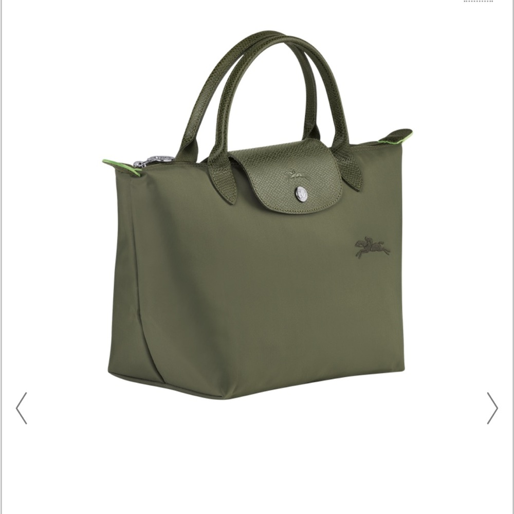Longchamp le pliage SMALL tote forest/olive green